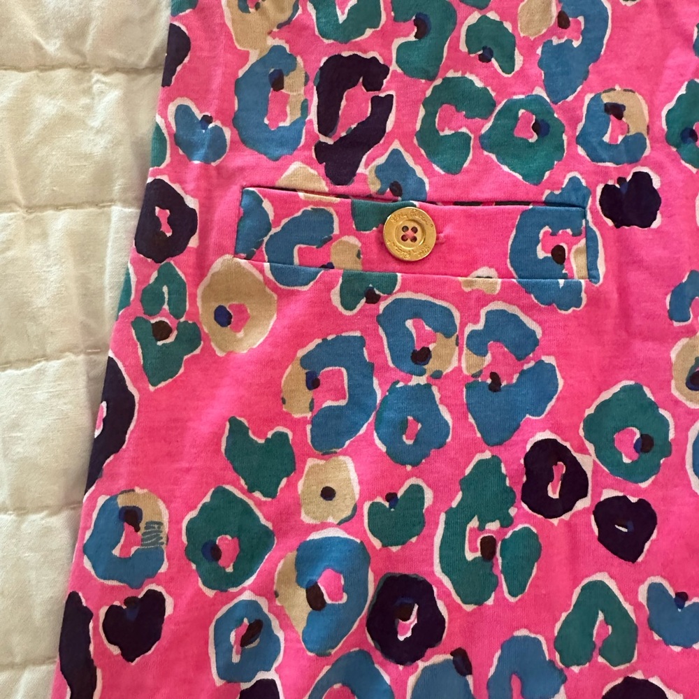 Pink Multicolor Leopard Print Dress - Picture 3 of 5